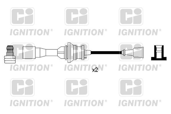 QUINTON HAZELL Комплект проводов зажигания XC1215
